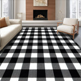 Traditional Layered Check Design Theme(Black)