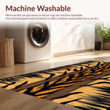 Bold Tiger Print Decorative Accent(Beige)