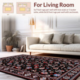 Luxurious Floral Tapestry Style(Black)