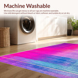 Whimsical Shaggy Rainbow Tones(Pink)