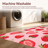Modern Strawberry Graphic Design(Pink)