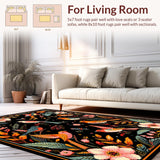 Lively Floral Fantasy Concept(Black)