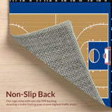 Stylish Youthful Basketball Graphic(Blue)