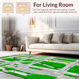 Fun and Engaging Car Adventure Mat(Green)