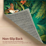 Eclectic Tropical Animal Imagery(Green)