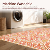 Artful Tiled Cultural Print(Pink)