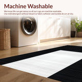 Modern Geometric Black Cream(Black)
