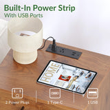 ODIKA Everyday Side Table with Fast Charging Station - ODIKA