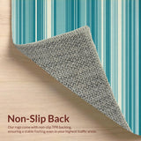 Contemporary Reversible Patterned Mat(Blue)