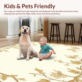 Majestic Heirloom Area Artisan Crafted Botanical(Beige)