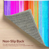Eclectic Rainbow Wave Artistry(Blue)
