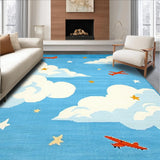 Lively Cartoon Sky Scene Composition(Blue)