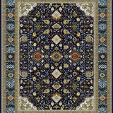 Elegant Geometric Blue Tones(Blue)