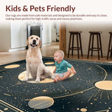 Stylish Modern Starry Night Theme(Gold)