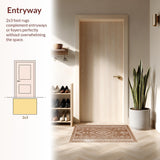 Machine Farmhouse Low Pile(Brown)