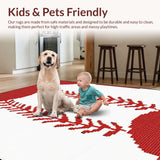Energetic Round Stitched Aesthetic(Red)