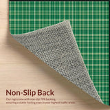 Chic Checkerboard Vintage Appeal(Green)