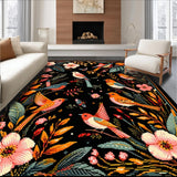 Lively Floral Fantasy Concept(Black)