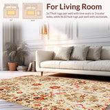 Distressed Light Brown Tribal(Beige)