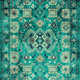 Modern Rustic Ethnic Charm(Green)