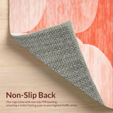 Artful Textured Geometric Composition(Orange)