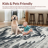 Minimalist Tiled Black Accent(Black)