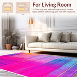 Whimsical Shaggy Rainbow Tones(Pink)