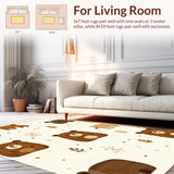 Chic Rustic Furry Accent(Beige)