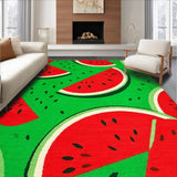Playful Tropical Fruit Motif(Red)