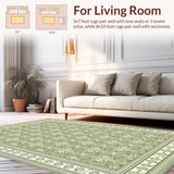 Cream Motif Vintage Inspired Aesthetic(Green)