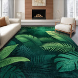 Lush Tropical Leaf Motif(Green)