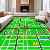 Vibrant Interactive City Map Visual(Green)