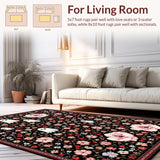 Artful Eccentric Flower(Black)