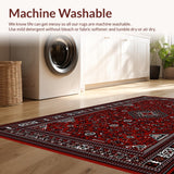 Elegant Symmetrical Geometric Arrangement(Red)