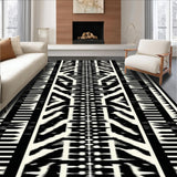 Stylish Dynamic Striped Layout(Black)