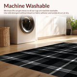 Minimalist Graphic Tile Arrangement(Black)