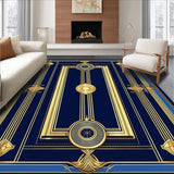 Contemporary Abstract Gold(Blue)