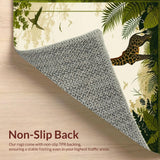 Oliveira Beige Abstract Animal Inspired Design(Beige)