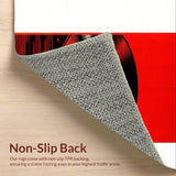 Abstract Monochrome Circular Design(Red)