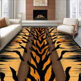 Bold Tiger Print Decorative Accent(Beige)
