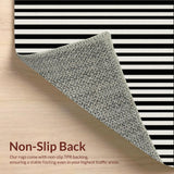 Elegant Black and White Ogee Motif(Black)