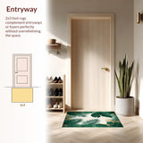 Minimalist Abstract Green Palette(Green)