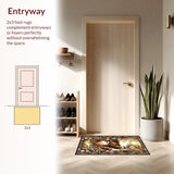 Vibrant Nature Inspired Decor(Brown)