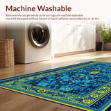 Eclectic Colorful Ethereal Swirls(Blue)