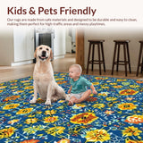 Artful Tropical Floral Arrangement(Blue)