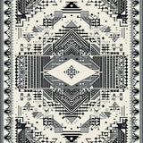 Vibrant Coastal Abstract Geometry(Black)