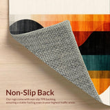 Artistic Abstract Circular Motif(Orange)