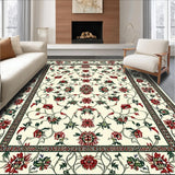 Vibrant Botanical Green Elegance(Ivory)