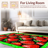 Delightful Strawberry Patterned Décor(Red)