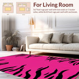 Lively Pink and Black Contrast(Pink)